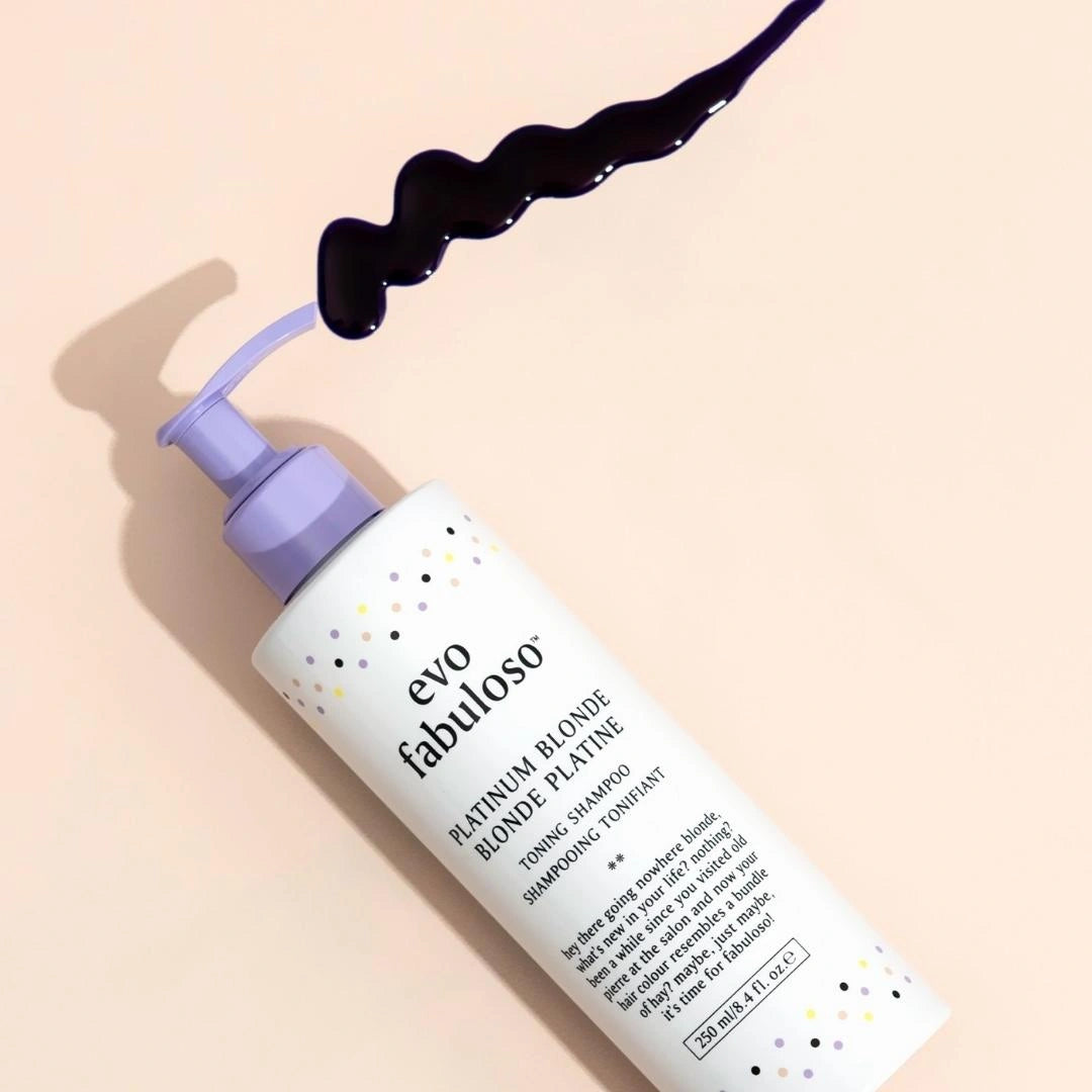 Evo- Shampoing tonifiant blond platine