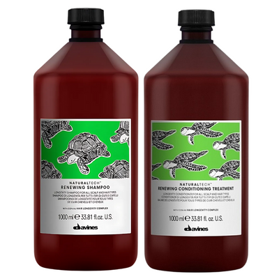 Davines RENEWING Pro Duo 1000ml | Anti-Aging Shampoo & Conditioner for All Hair Types