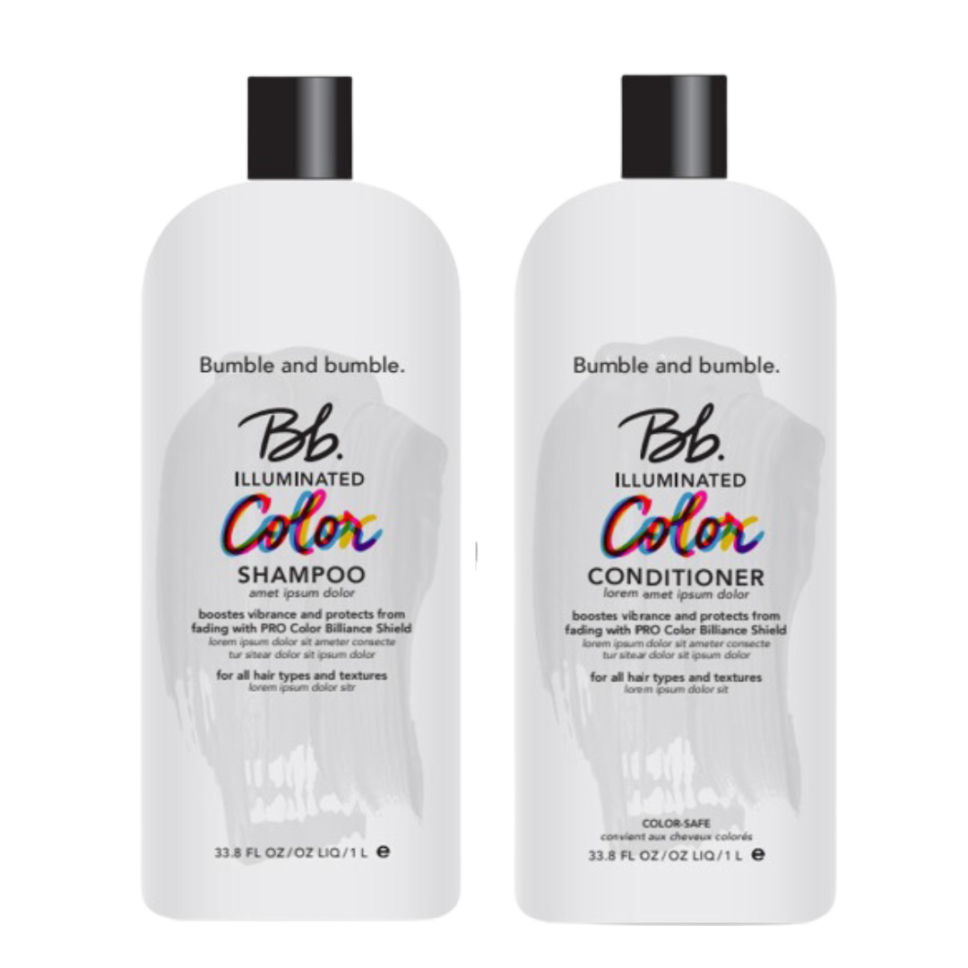Bb. Illuminated Color Shampoo +Conditioner 1000ml Pro Duo -Bumble and Bumble