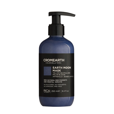 RICA Cromearth Earth Moon Mask - Anti-Yellow Toning Mask for Blonde Hair