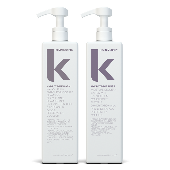 KEVIN.MURPHY HYDRATE-ME Wash + Rinse Duo 1000ml| Quench & Restore