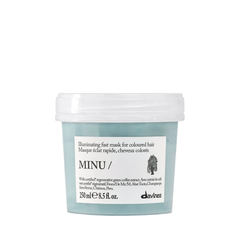 Davines MINU Essential Haircare Mask | Illuminating Colour-Protective Treatment Mask for Colour-Treated Hair