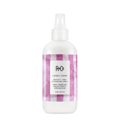 R+Co Candy Stripe Protect Detangling Spray | Detangle + Heat Protection in One