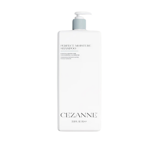 Cezanne Perfect Moisture Shampoo 1000ml | Keratin Shampoo for Dry Frizzy Hair