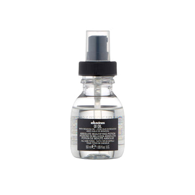 Davines OI Oil | Roucou Oil Finishing Oil for Shine, Frizz Control and Heat Protection