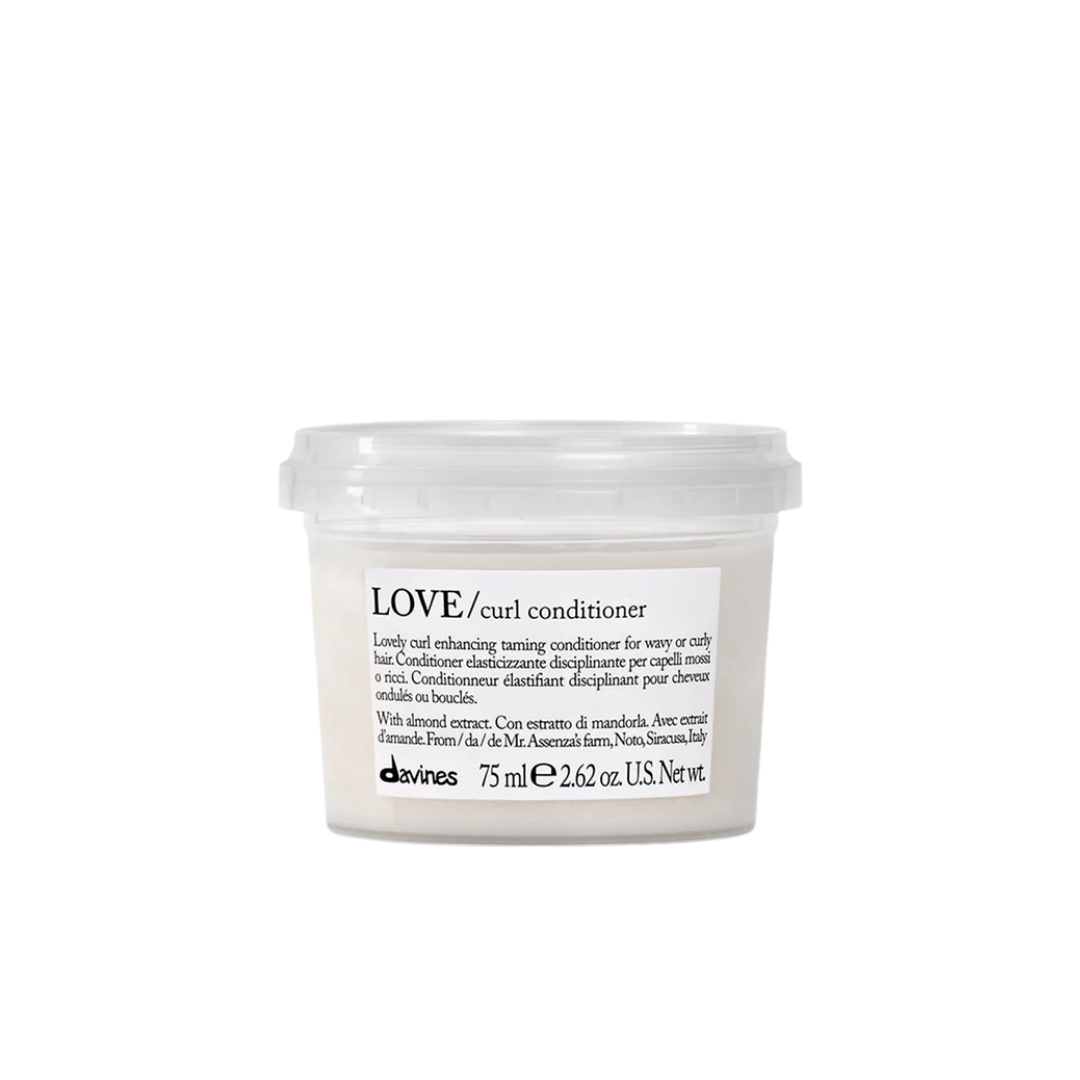Davines LOVE Curl Conditioner | Lightweight Nourishment & Elasticity for Waves & Curls