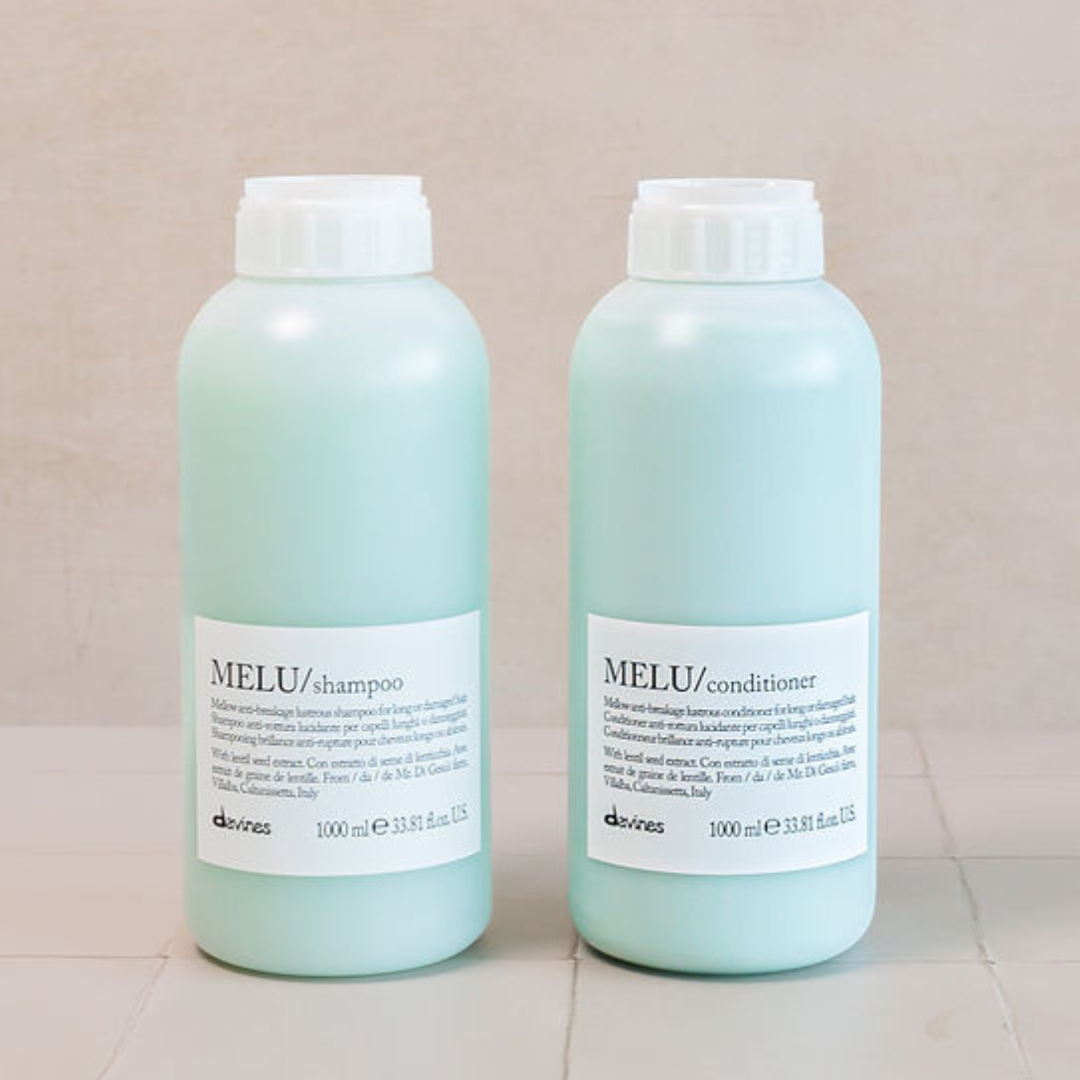Davines Melu Shampoo & Conditioner 1000ml | Strengthening Duo for Long –  Moda Salon