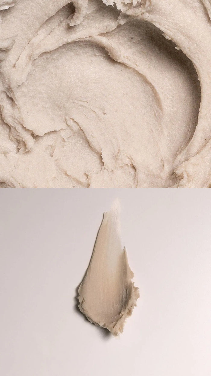 Moda Salon cream texture swatch, hair mask consistency