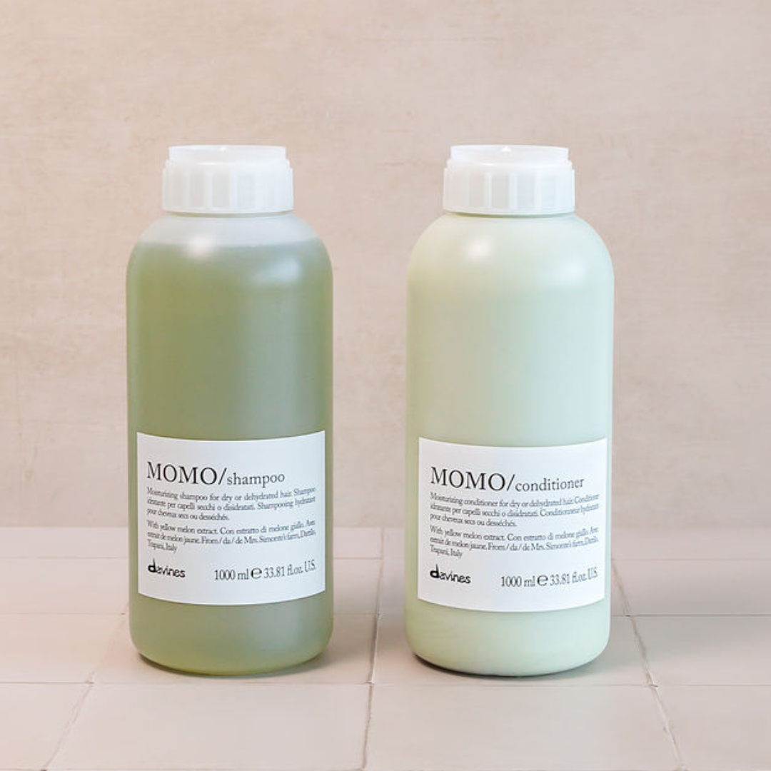 Davines MOMO シャンプー＆コンディショナー 1000ml Davines Momo Shampoo & Conditioner 1000ml | Ultra-Hydrating Duo
