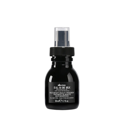 Davines OI All In One Milk | Travel Size 50ml Leave-In for Shine, Softness & Heat Protection