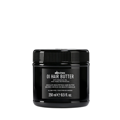 Davines OI Hair Butter | Roucou Oil Deep Conditioning Treatment Mask for Softness and Shine