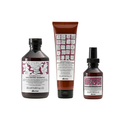 Davines REPLUMPING Starter Trio | Shampoo, Conditioner & Hair Filler for Fine Hair