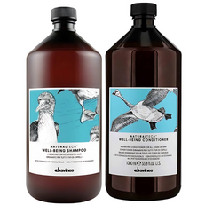 Davines WELLBEING Pro Duo 1000ml | Daily Shampoo & Conditioner for All Hair Types