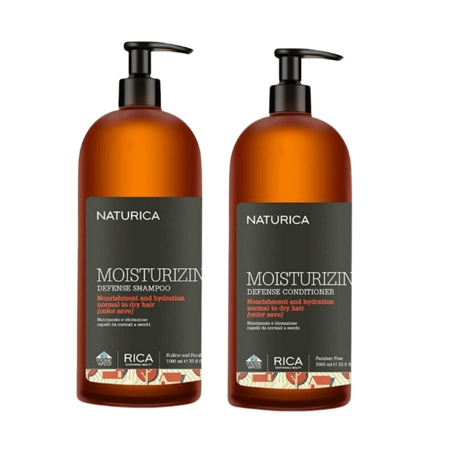 Naturica Moisturizing Defense Shampoo and Conditioner vegan hydrating duo