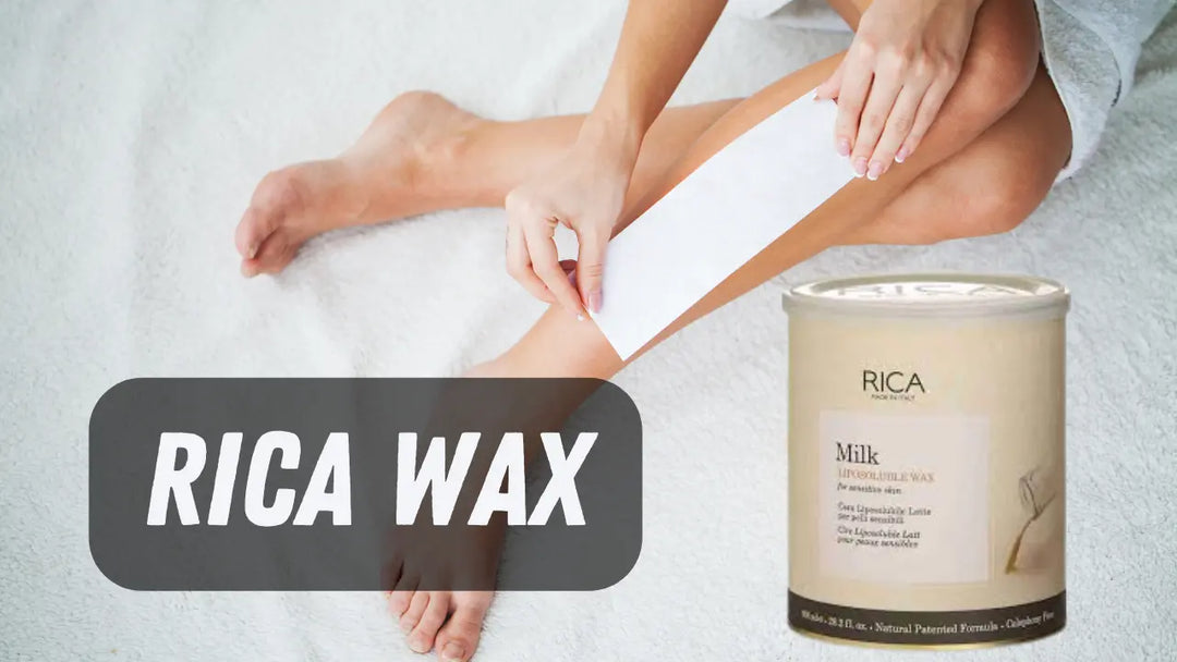 Smooth Finish with Rica Titanium Rose Liposoluble Wax