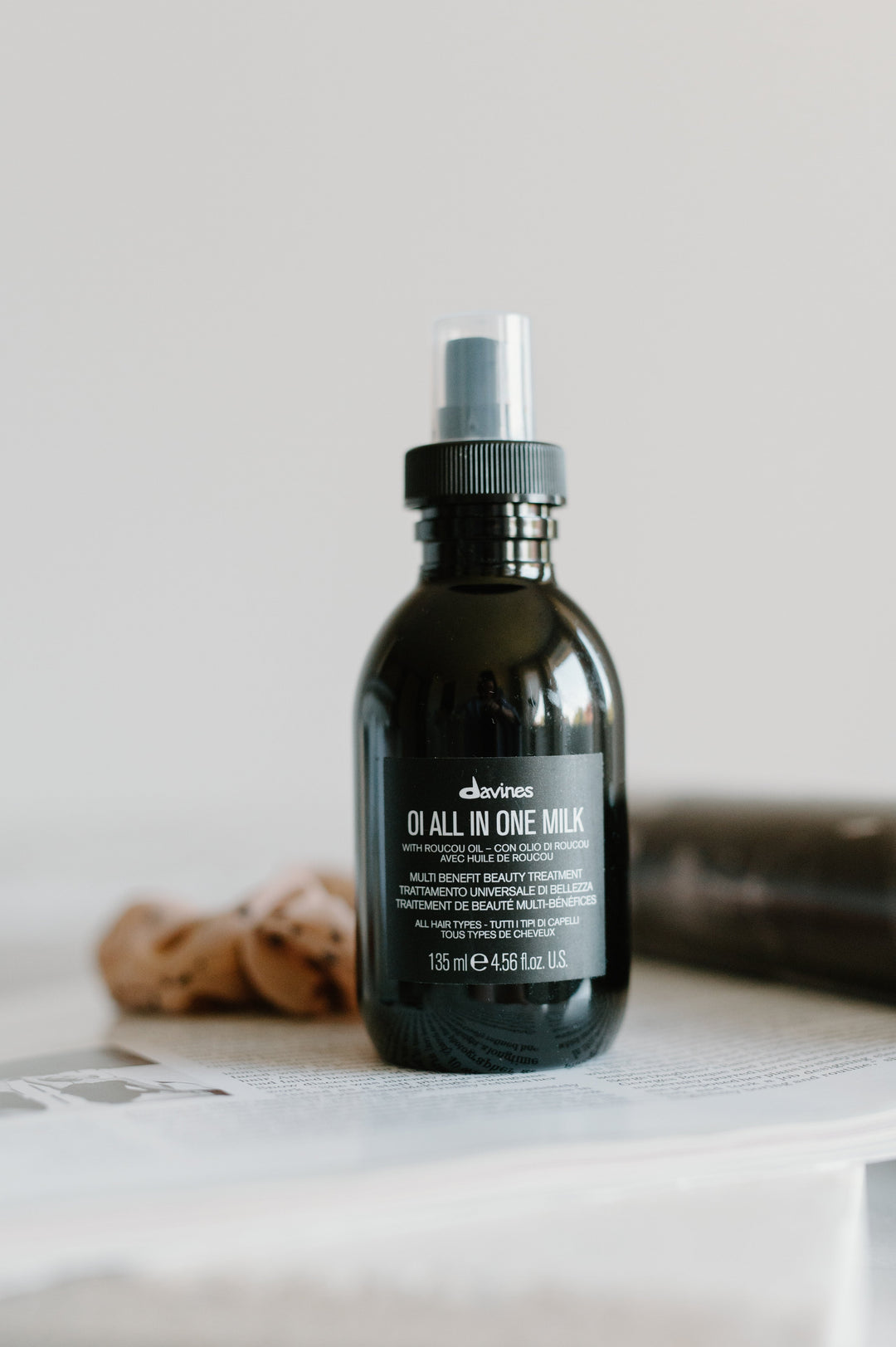 How to Use Davines OI Hair Milk for Hydrated, Glossy Hair