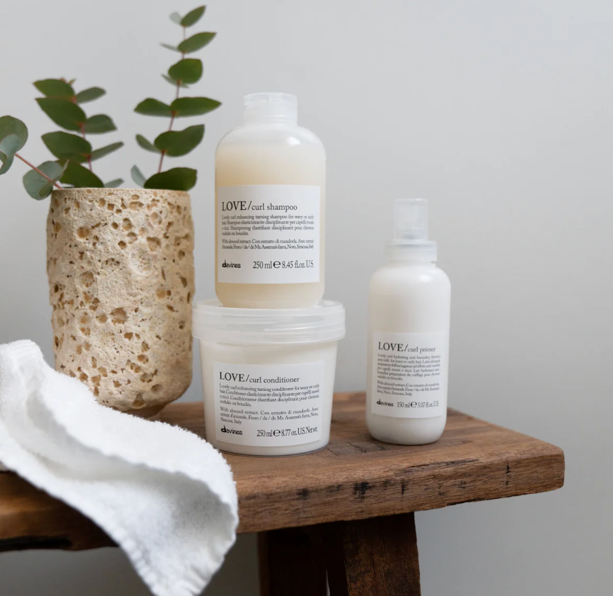 Davines LOVE Curl Enhancing Shampoo for Dry Winter Curls