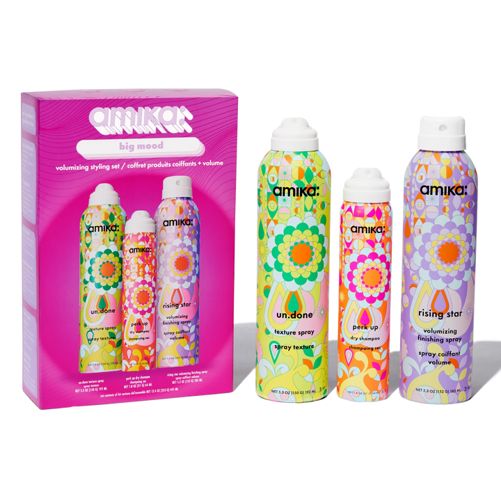 Amika Soft Big Mood Volumizing Styling Holiday Kit 2025
