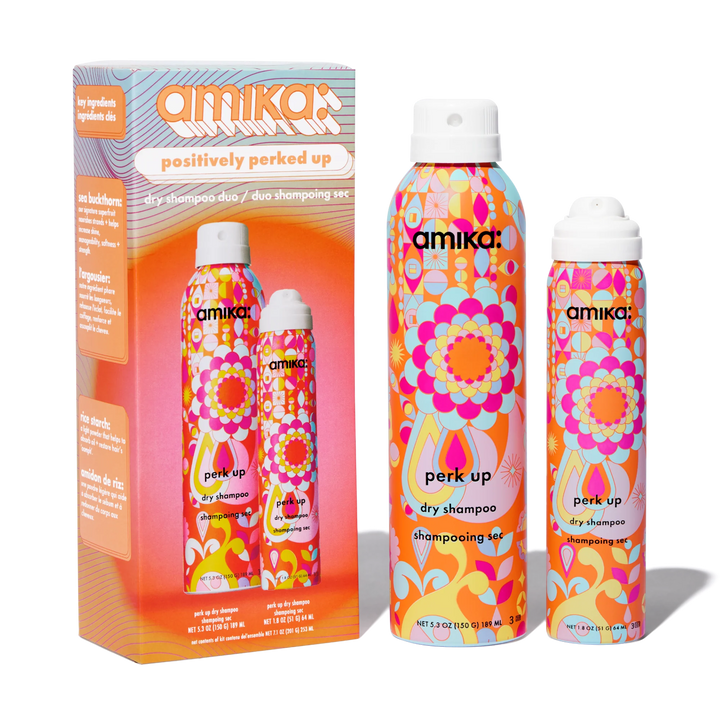 Amika Positively Perked Up Dry Shampoo Holiday Kit
