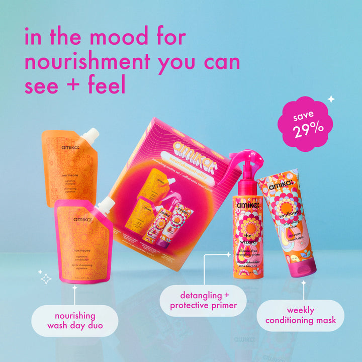 Amika Nourishment-ality Signature Routine Set