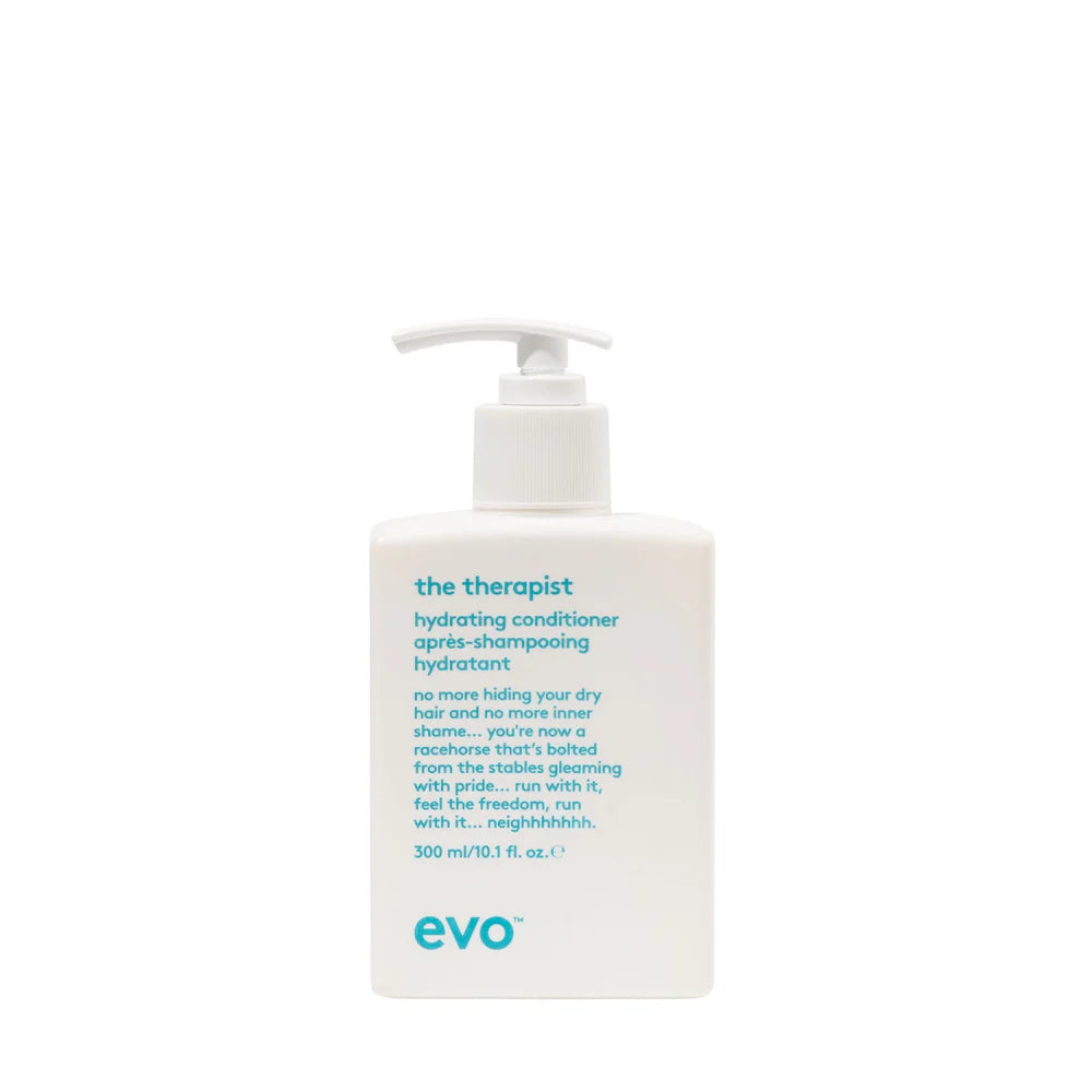 EVO The Vanity Hydrate Set | The Therapist Hydrating Shampoo, Conditioner + Icon Welder Heat Protection