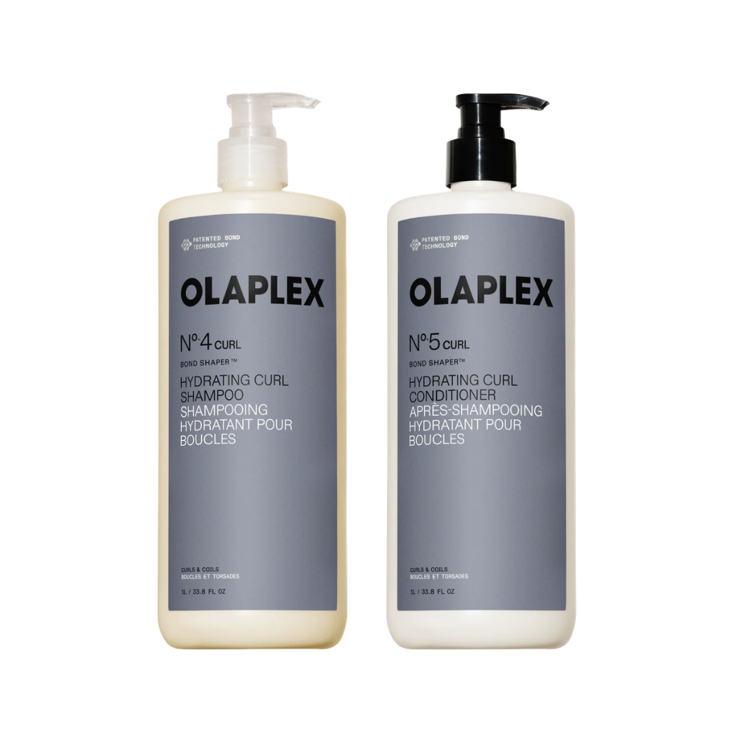 OLAPLEX Bond Shaper Curl Shampoo + Conditioner Duo | Define + Hydrate available at Moda Salon