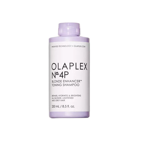 OLAPLEX Nº.4P Blonde Enhancer Toning Shampoo | Brighten + Neutralize Brass available at Moda Salon