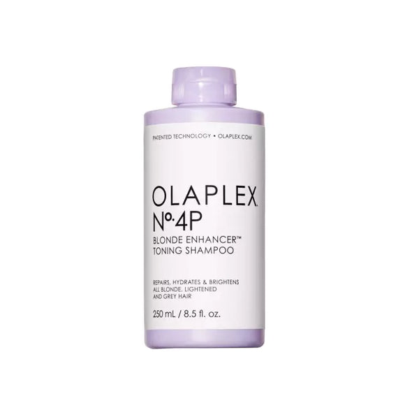 OLAPLEX Nº.4P Blonde Enhancer Toning Shampoo | Brighten + Neutralize Brass available at Moda Salon