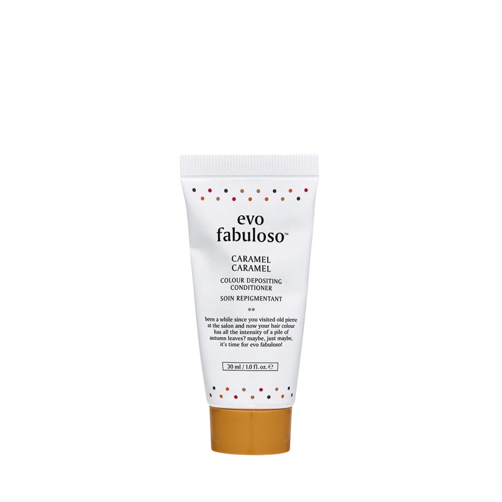 EVO Fabuloso Caramel Colour Depositing Conditioner | Refresh Warm Caramel + Honey Tones