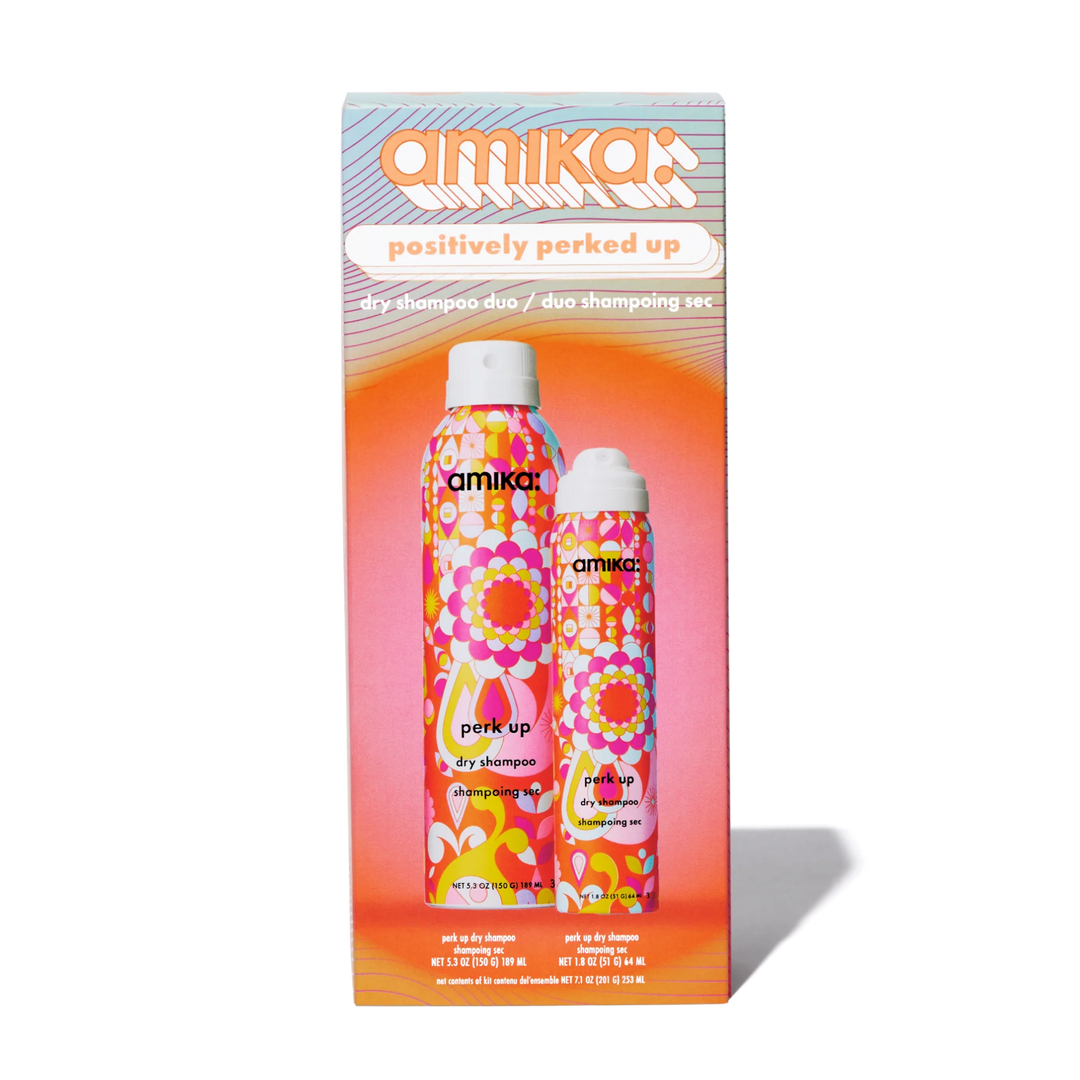 Amika Positively Perked Up Dry Shampoo Holiday Kit