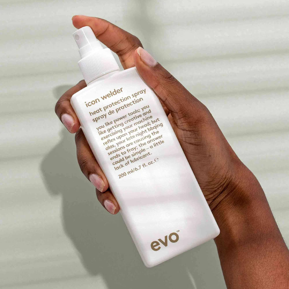 EVO Icon Welder Heat Protection Spray | Thermal Defence + Smooth for All Hair