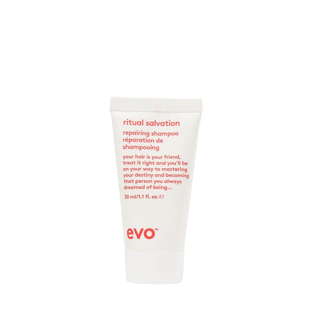 EVO Ritual Salvation Repairing Shampoo | Structural Repair for Damaged + Colour-Treated Hair