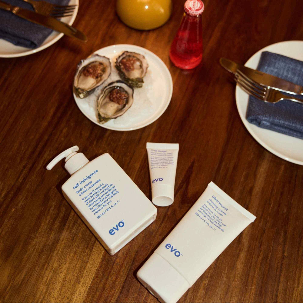 EVO Überwurst Shaving Crème | Rich Comfortable Shave for Face + Body