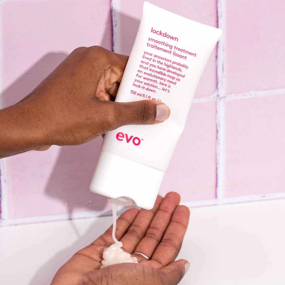 EVO Lockdown Anti-Frizz Sealing Serum | Seal Frizz + Smooth Before Blowout