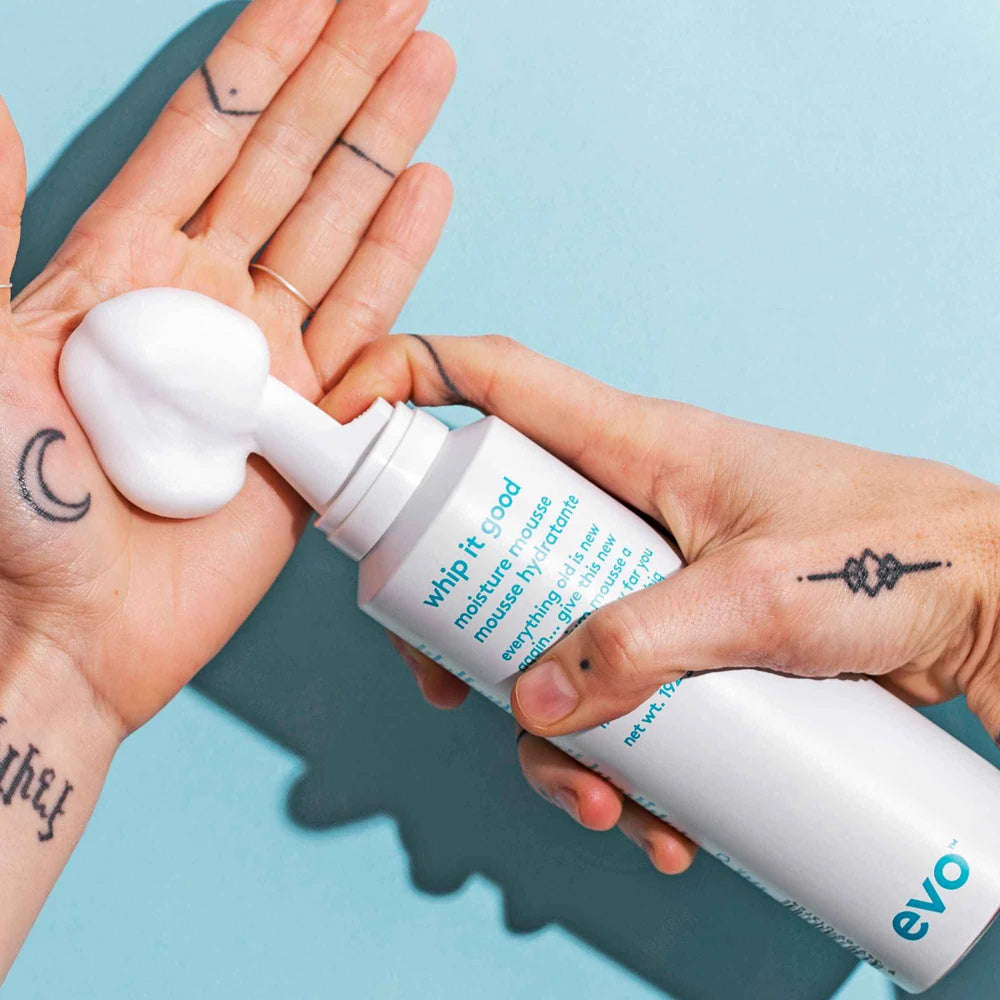 EVO Whip It Good Moisture Mousse | Volume + Hydration for Dry or Colour-Treated Hair