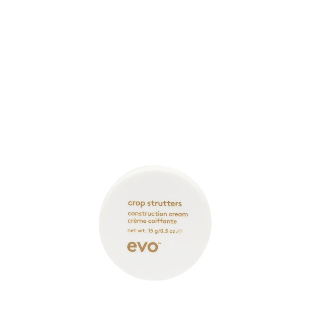 EVO Crop Strutters Construction Cream | Firm Hold + Natural Finish for Short Styles