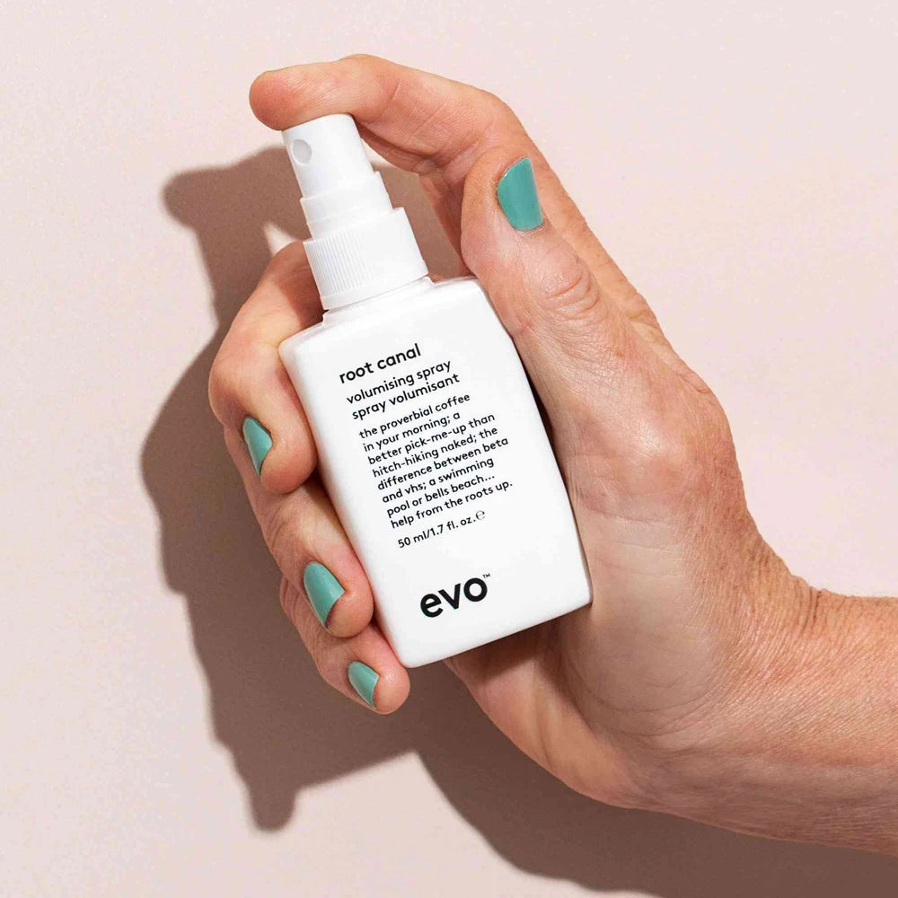 EVO Root Canal Volumising Spray | Targeted Root Lift for Flat Fine Hair
