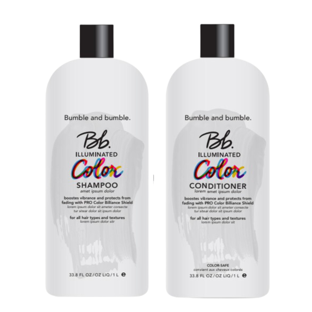 Bumble and Bumble Illuminated Color Shampoo + Conditioner 1000ml Pro Duo