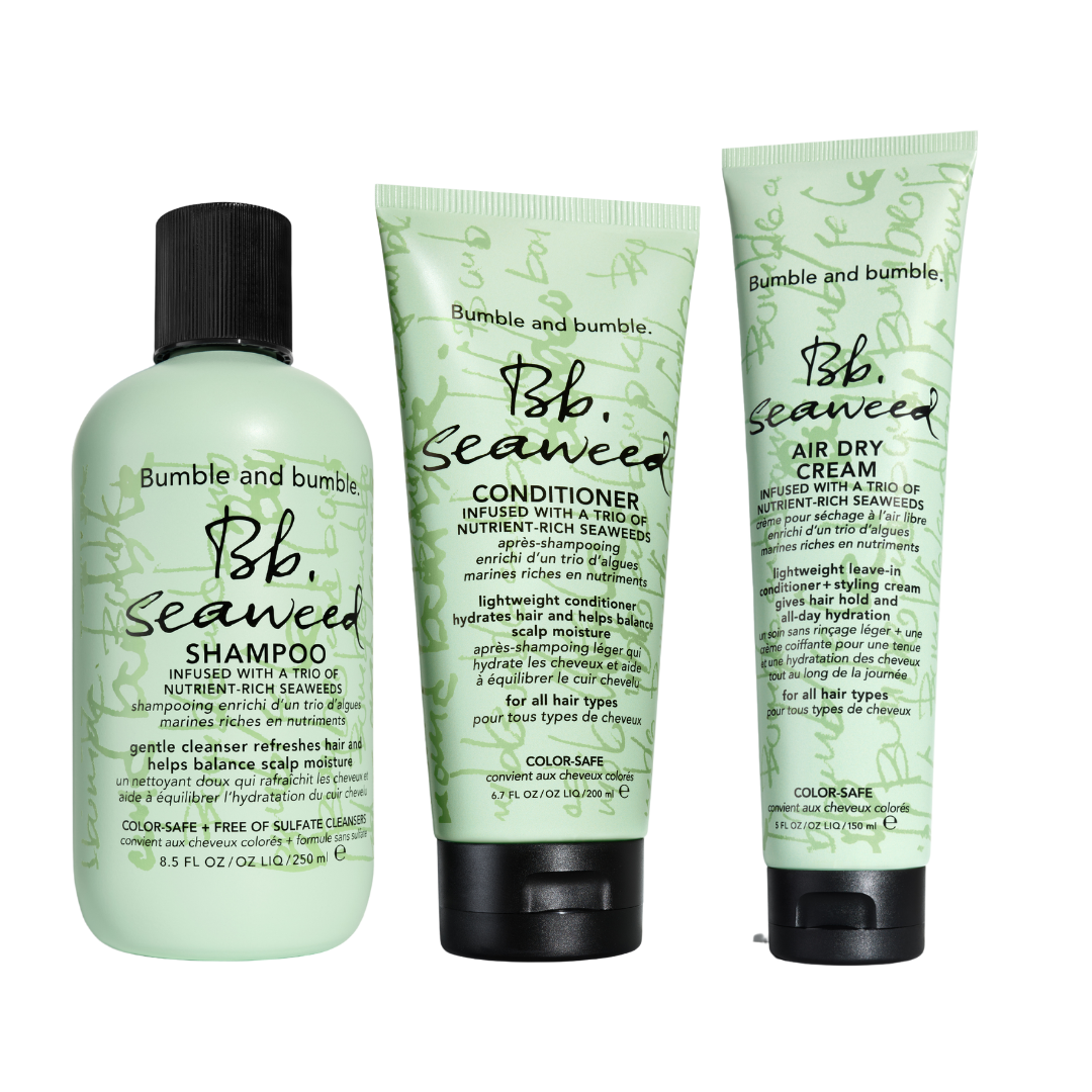 Seaweed Shampoo + Conditioner + Air Dry Trio-Bumble and Bumble
