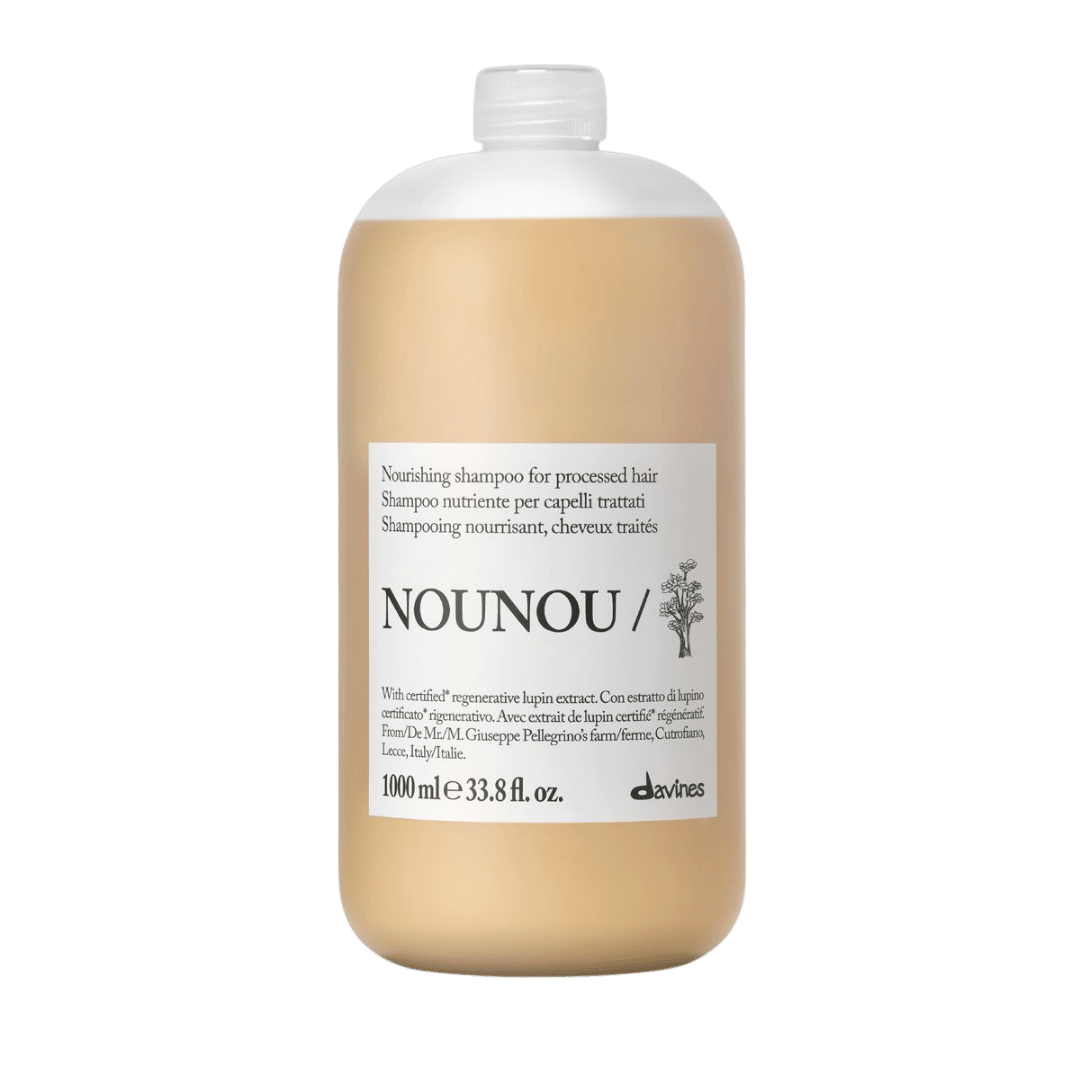 Davines NOUNOU Essential Haircare Shampoo | Nourishing Shampoo for Processed and Brittle Hair