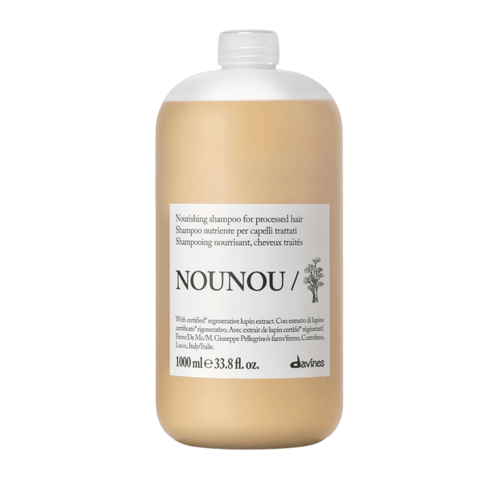 Davines NOUNOU Essential Haircare Shampoo | Nourishing Shampoo for Processed and Brittle Hair