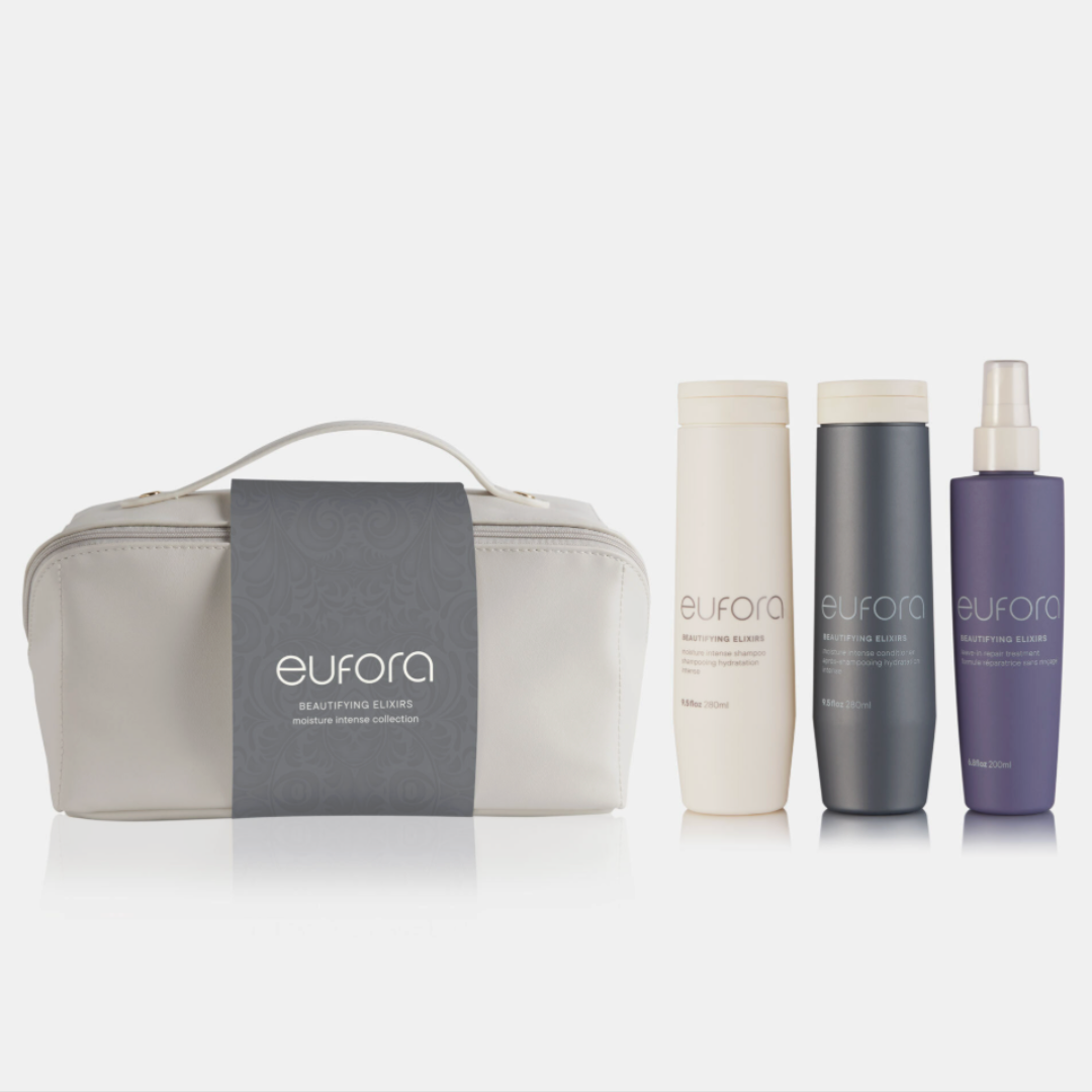 Eufora Beautifying Moisture Intense + Leave in Repair Trio