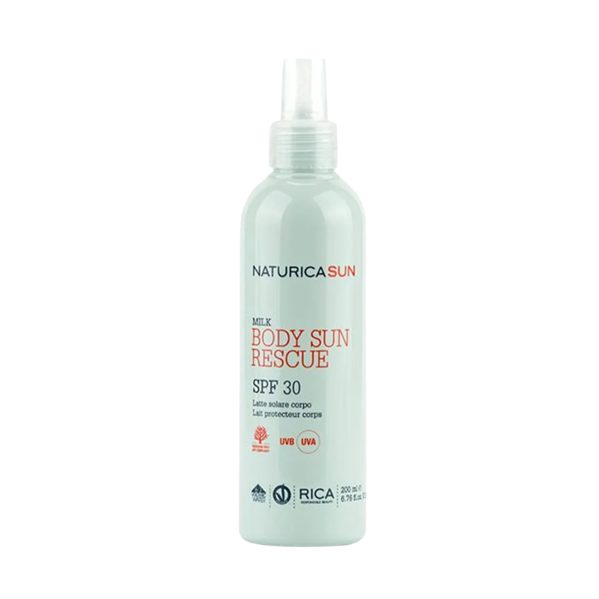 Rica Naturica Sun Body Sun Rescue SPF 30 | Lightweight Body Sunscreen