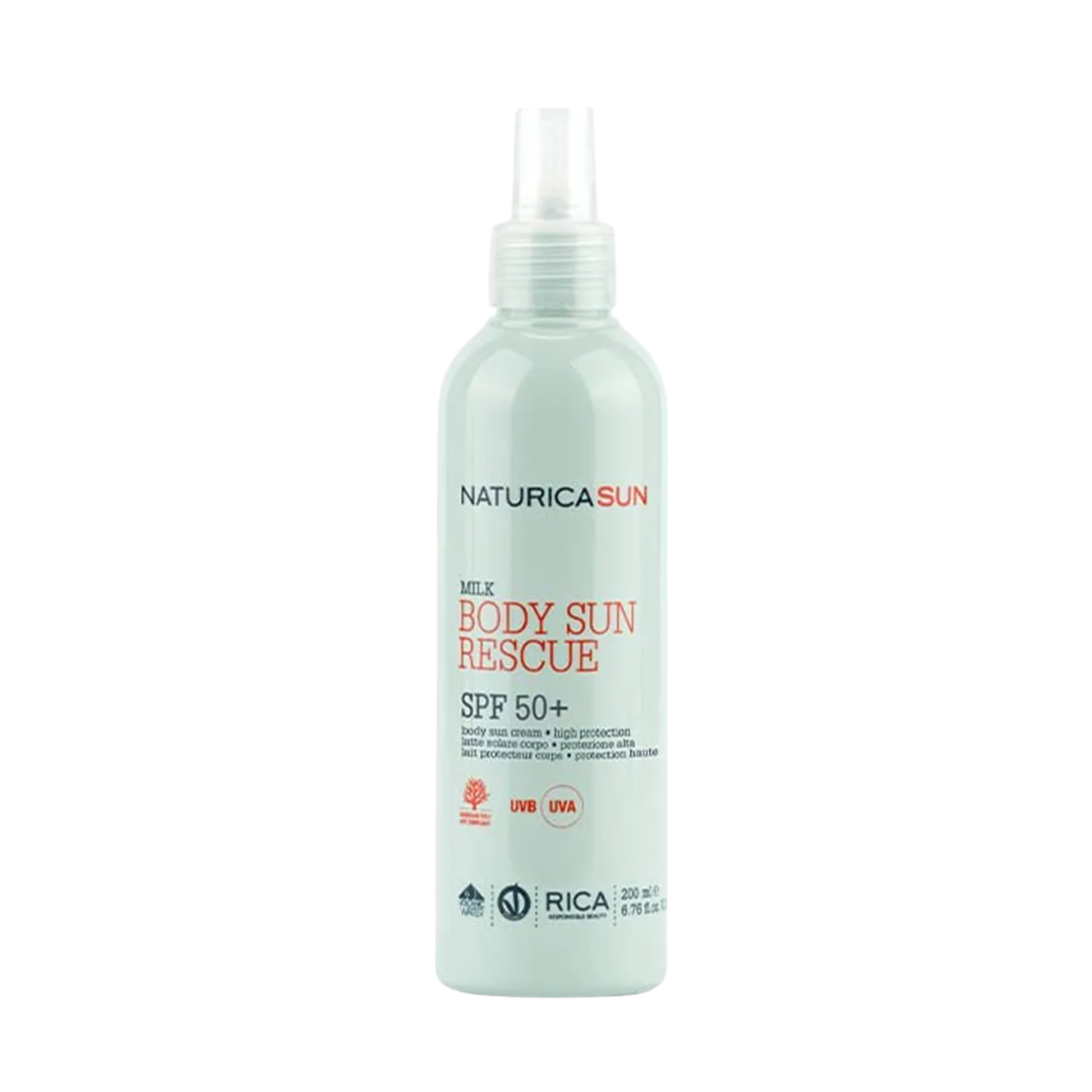 Rica Naturica Sun Body Sun Rescue SPF 50 | Lightweight Body Sunscreen