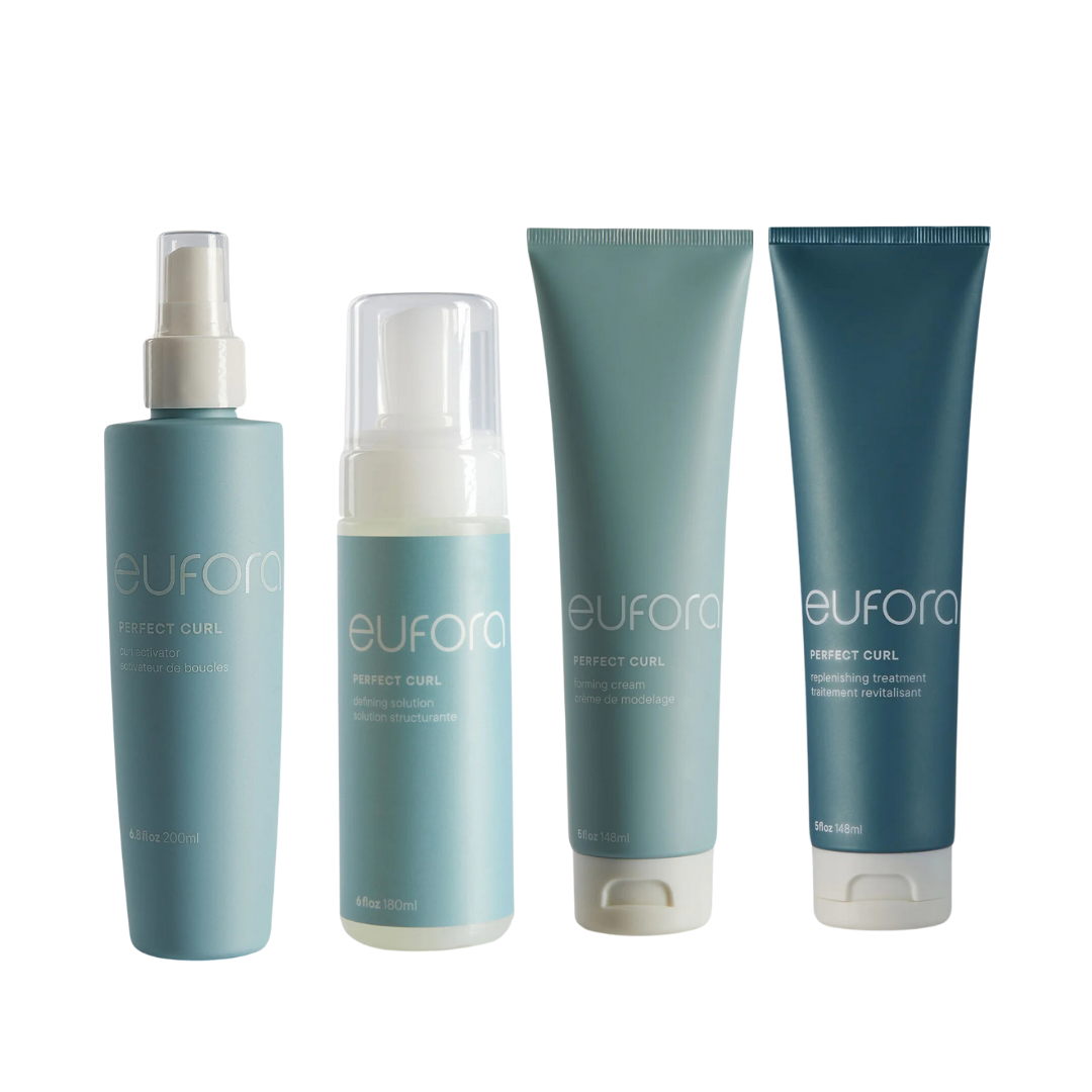 Eufora Perfect Curl Essential Styling Set | Curl Refresh + Definition Duo