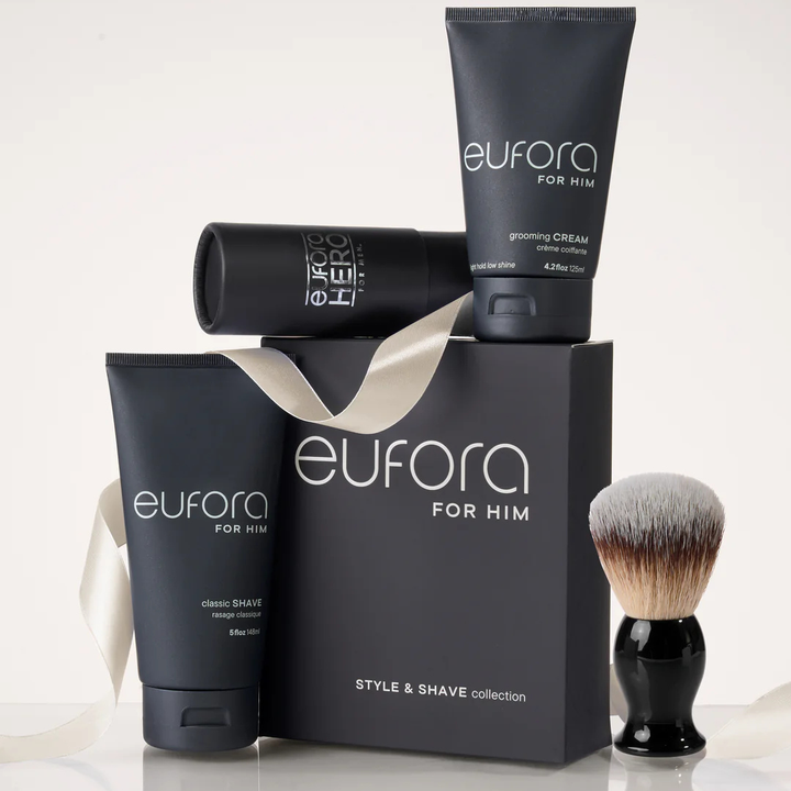 Eufora for Him Style &Shave Ritual | Refined Grooming. Effortless Style.