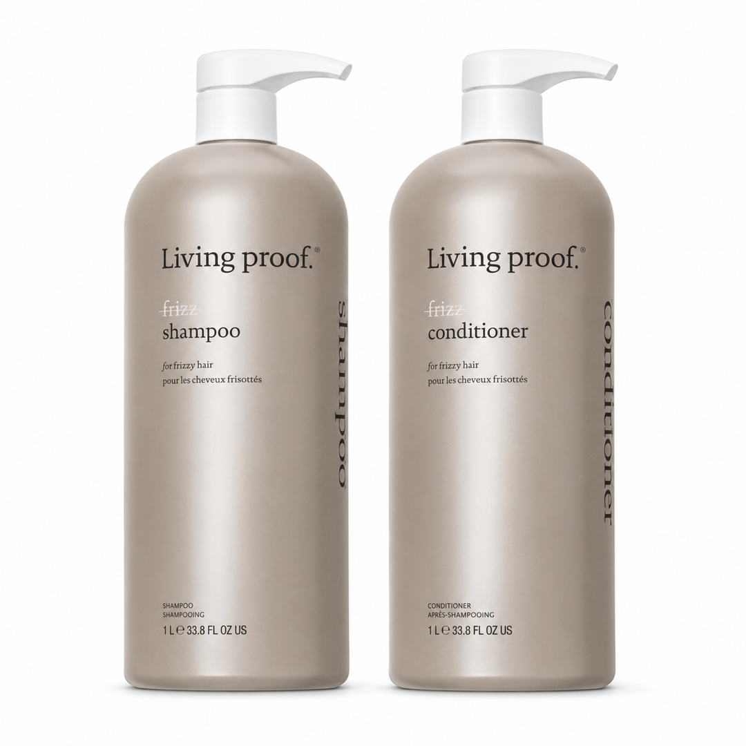 Living Proof No Frizz Shampoo + Conditioner Duo 1000 ml