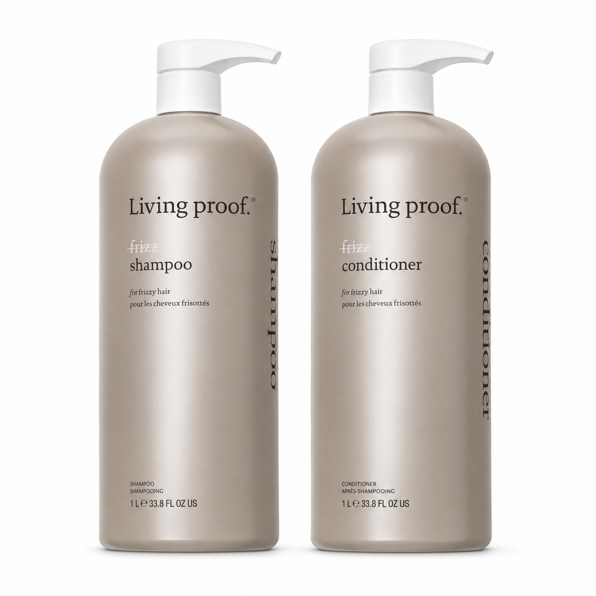 Living Proof No Frizz Shampoo + Conditioner Duo 1000 ml