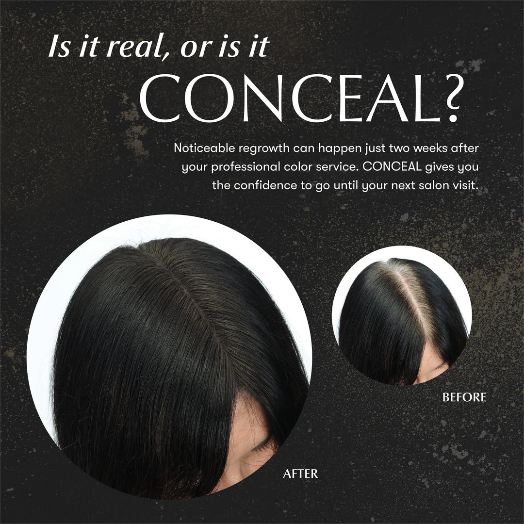 Eufora Conceal Root Touch-Up Powder | Temporary Root Coverage in 4 Shades
