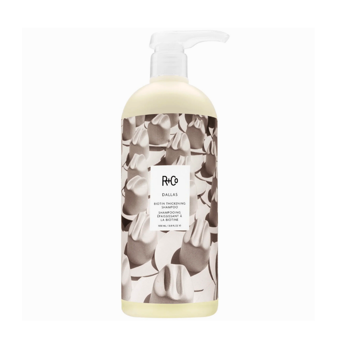 R+Co Dallas Biotin Thickening Shampoo | Volume + Body for Fine Hair